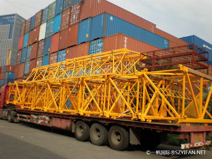 OOG FOR TRANSPORTATION OF SPECIAL CONTAINERS